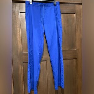 Medium galaxy blue healing hands scrub pants women’s